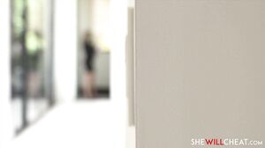 Hot blonde Kagney Linn Karter cheats on her cuckold husband with her neighbor’s BBC