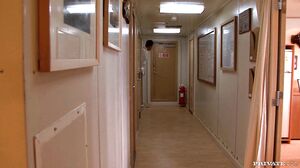 Blonde Waitress Nataly Von Gets Her Wet Box Penetrated