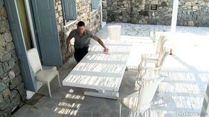 Amabella Is DPd before She Gets a Facial Cumshot to Swa