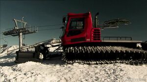 Roxy Has Two Skiers Work Their Way inside Her at the Sa