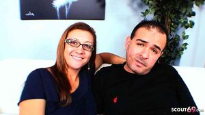 Real Amateur Couple Pickup and Seduce to First Time Casting Sex