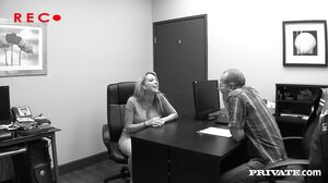 Courtney Shows off Her New Big Tits and Gets Fucked in