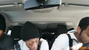 Curvy Slut Taylee Woods DP’d by 3 BBCs for Car Accident GP2281