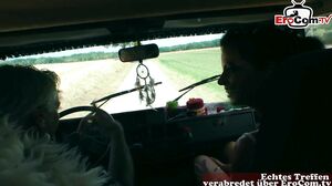 German amateur Milf with big boobs get hard face fuck a 2