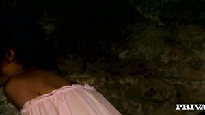 Teen Beauty Leanna Is Having Sex with an Older Man in a