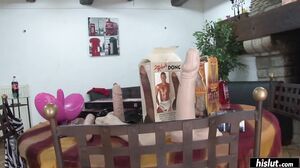 Amelie Pucycat hosts a sex toy party for Clara Grimaldi and Lili Kimora