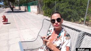 Leidy De Leon throws her ass in the air and begs for him to fuck her deep