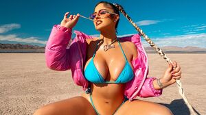 Curvy Slut Taylee Woods DP’d by 3 BBCs for Car Accident in HD