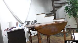 Caro La Petite Bombe goes to the pussy doctor and he fucks her tight ass!