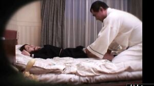 Haruka's cheap hotel sex with an older business man is caught on spy cam