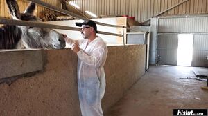 Soraya Rico cheats on her husband with a local farmer who fucks her out!!