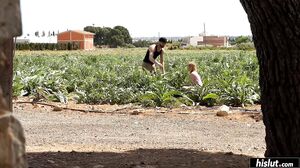 Alexa Bond likes when he grabs her ass and pushes her down on his dick