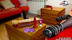 French skinny amateur teen get homemade anal porn