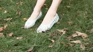 Hairy Pussy On The Swing