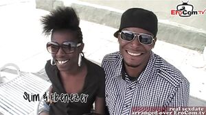 Skinny ebony milf make amateur homemade sextape