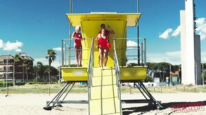 Eveline Dellai And Silvia Dellai - Surf Side Butt Sluts