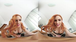 Mina Von D - Czech VR 483 - In Bed With Sexy Redhead