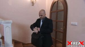 Elegant Slut Fucked By Two Cocks - Angelina Love