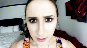 Ashley Adams sucks deep