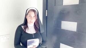 Hot Devoted Nun with Rounded Huge Ass will do anything