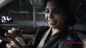 Gina Valentina - She slithers on to the bed with her ass straight up