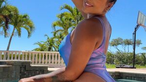 Big butt latina slut May Akemi assfucked in threesome with double penetration