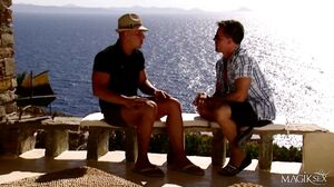 Sexy Brunette Filled With Two Hard Cocks - Liz Valerie