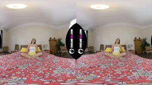 Evelina topmodel nude photosession backstage VR180