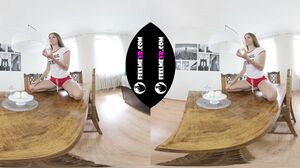 Evelina topmodel nude photo session vr180 backstage