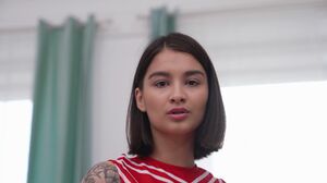 GANG BANG 5 on 1 - PISSED on Oriental Cheerleader Effy End (DPP/DVP/DP) WET