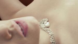 Crystal Dildo In Her Pussy - Celeste Star