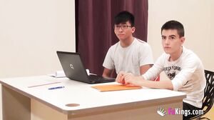 TheFakingSchool - Ainara Jordi el niño polla Gina Snake