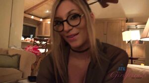 Cum Drops In Girlfriend's Pussy - Moka Mora