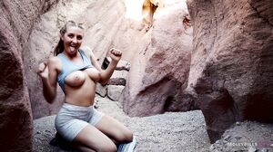 Molly Pills - Hot Couple has Passionate Sex in Cave - O 2