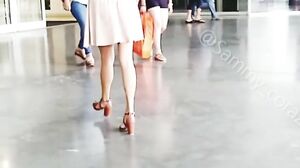 Sammy Corazon - Shows Her Ass and Pussy at the Store