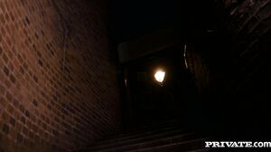 Milf Noemi Has a Threeway With Two Hard Cocks Outside 2