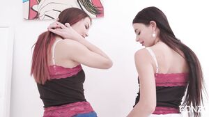 Cindy Shine & Kate Rich assfucked together by monster cocks SZ2367