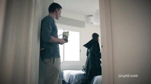 Joymii - Glam Brunette Plays With Long Dick - Luna Riva