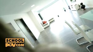 SchoolPOV - A Favor For A Tasty Fresh Foreign Pussy 2