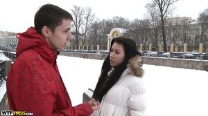 Erica fed with cum after first date sex 2