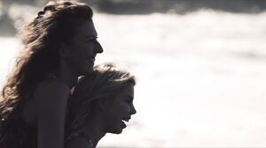 Emylia Argan And Olivia Sin-  Beach