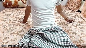 Uncle ka mota kala lund dekh kr kuvari ladki ki chut ma