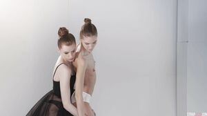 Ballerinas Mia Reese And Rossy Bush Have Strapless Dild