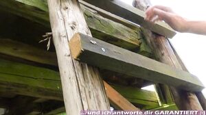 German petite small tits teen meet user for outdoor sex