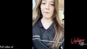 Vallery Ray - Taxi Driver Rudely Fuck Me and Cumshot on