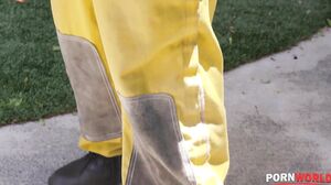 Rough IR Anal Sex With Sexy Hazel and Black Repairman
