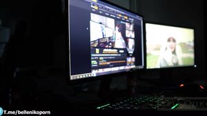 Belleniko - Step Sister Saw Brother Jerking Off