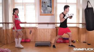 GymFuck - Action With Teen Cheerleader Lana Seymour