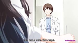 Hentai - Incredible Hot Brunette Nurse Fuck At Hospital