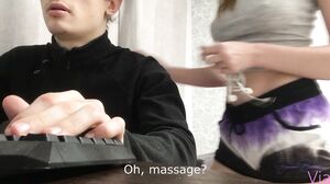 Via Hub - Creampied Stepsister's Tight Ass